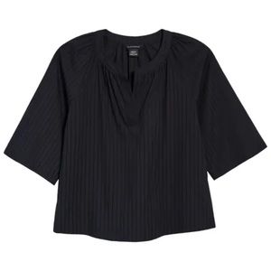 NEW Club Monaco Texture Stripe Top